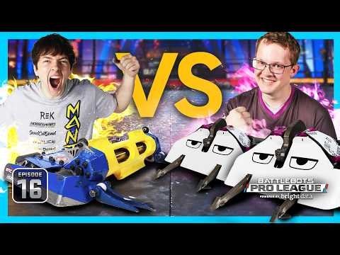 MANTA’S LAST STAND? | BATTLEBOTS PRO LEAGUE EP16 | Powered by Bright Data