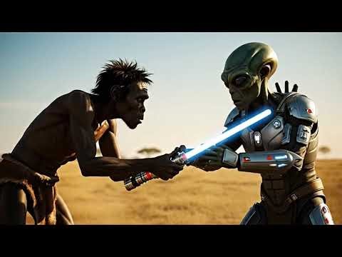 Aliens Meet Primitive Humans 😱👽