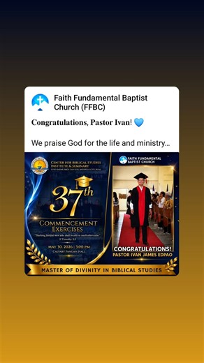 Faith Fundamental Baptist Church (FFBC) on Reels