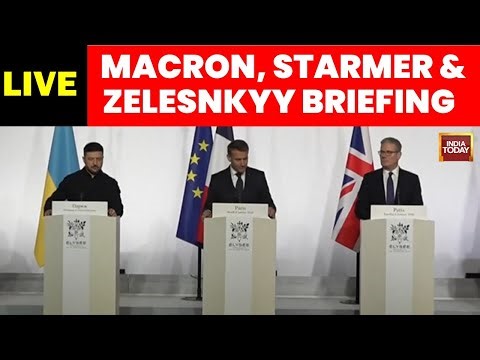 Ukraine Peace Talks in Paris LIVE: Zelenskyy, Macron, and Starmer Press Conference on Ukraine