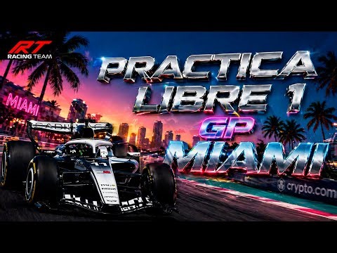 🔴 F1 EN VIVO | PRACTICA LIBRE 1 GP MIAMI | Formato Radio ✔️