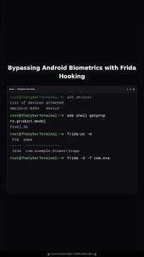 Bypassing Android Biometric Authentication using Frida Hooking