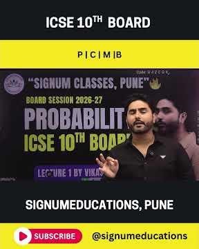 PROBABILITY PYQ SESSIONS | ICSE 10| MATHS 10 #icse
