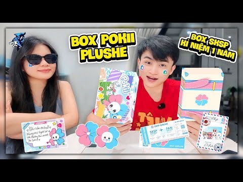 Siro Unbox Hộp Pokii Và SKSP Kỷ Niệm 1 Năm Bản Giới Hạn Bằng Hào Quang Người Nhà