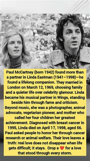 Beyond the Music: The Real Story of Paul and Linda McCartney's Lifelong Partnership