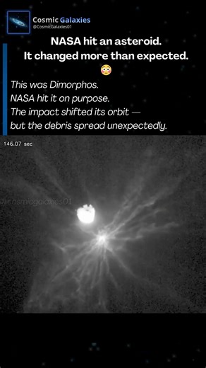 NASA Crashed Into an Asteroid — And It Changed More Than Expected 🚀