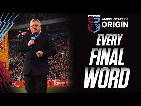 2026 State of Origin | Every Final Word