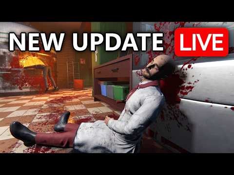 Playing the HUGE Update for Crime Scene Cleaner! (Part 2) - ACT 2 Story Update LIVE 🔴