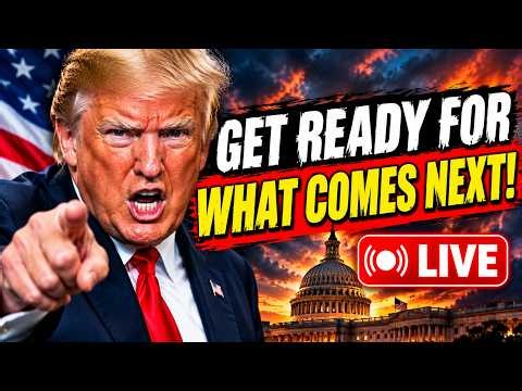 LIVE Trump Breaks Silence Live: Explosive White House Address On US News! What Happens Next?