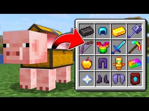 Minecraft, But Mobs Are OP Chests..