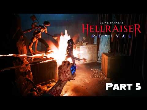 Hunting Marlowe!! Hellraiser: Revival - (Full Walkthrough Uncensored) - Part 5