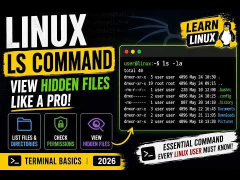 The ls command in 60 seconds