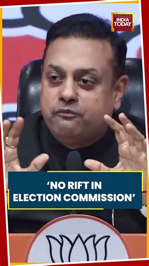 Sambit Patra On ECI Rift: ‘No Rift, Constitutional Institutions Protect Democracy’ #eci #sambitpatra