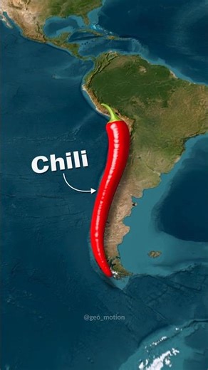 Why Chile Is So Long & So Thin…