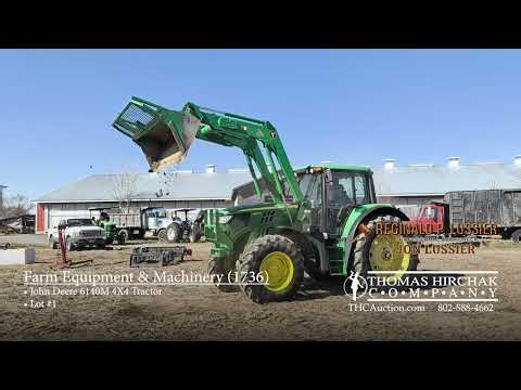 John Deere 6140M 4X4 Tractor - Up For Auction!