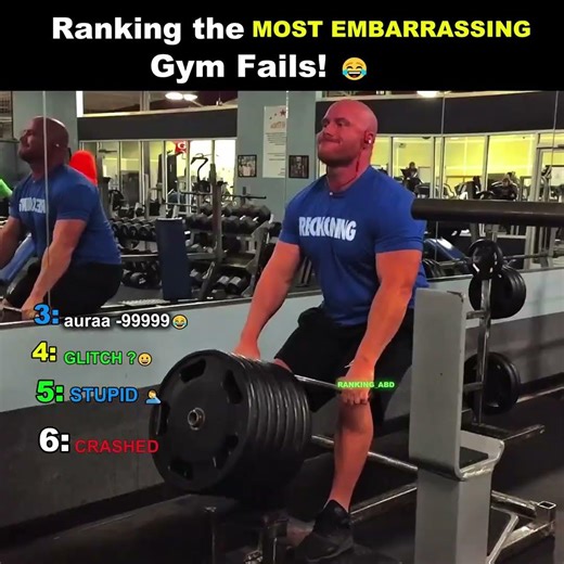Ranking the MOST EMBARRASSING Gym Fails! 😂