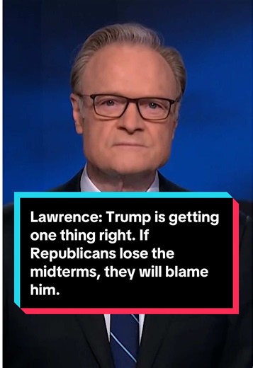 MS NOW’s Lawrence O’Donnell describes how in Donald Trump's