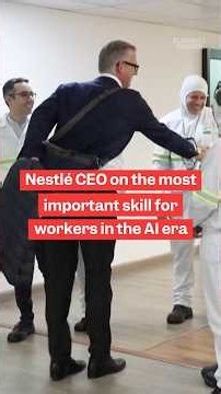 This is the skill #workers need to succeed in the #AI era, according to Nestle's CEO. #careers #work