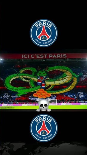 Paris Saint-Germain Fans Masterpiece Tifo 💙❤️🇫🇷