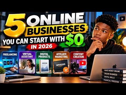 5 Online Businesses You Can Start With $0 in 2026