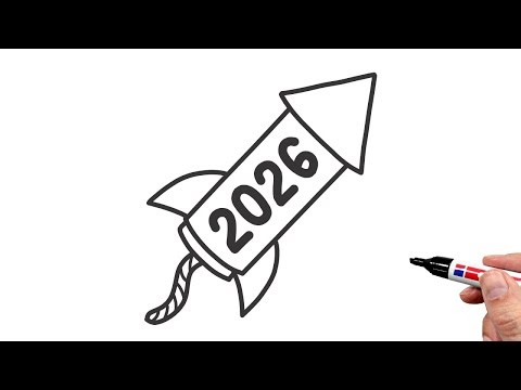 How to Draw a Firework Rocket 2026