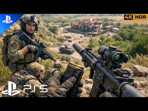 (PS5) HIGH RISK STEALTH OPERATION | REALISTIC ULTRA GRAPHIC GAMEPLAY [4K60FPS HDR] Call of duty MW