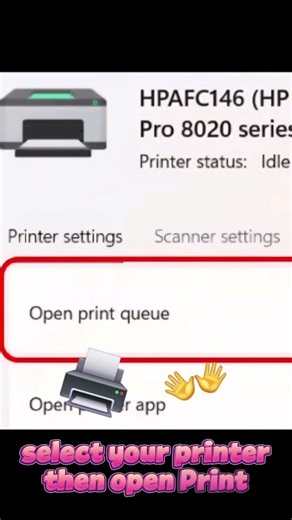 Clear the Stuck Print Queue