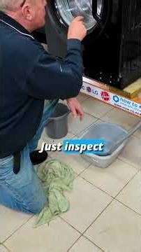 This Is WHY Your Washing Machine NOT DRAINING! #diyrepair #appliancerepair