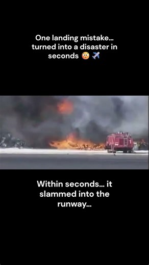 One Bad Landing… Instant Disaster 😳✈️ | FedEx Flight 80