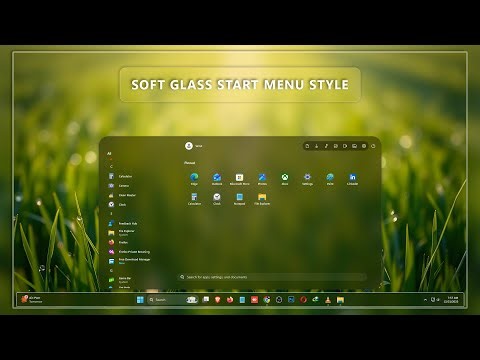 How to Give Your Windows 11 Start Menu a Soft Glass Look