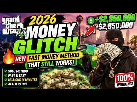 GTA 5 Money Glitch 2026 🔥 NEW Fast Money Method That Still Works