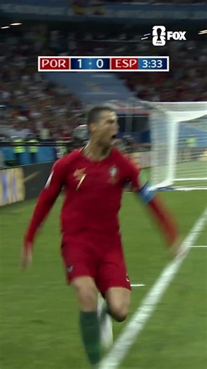 Ronaldo's hat trick vs Spain in the 2018 FIFA World Cup