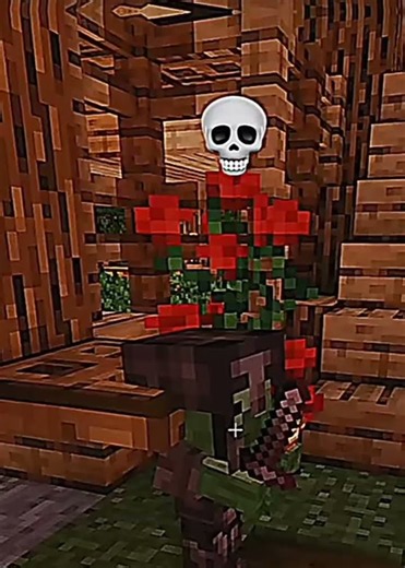 Minecraft herobrine vs baby zombie ☠️