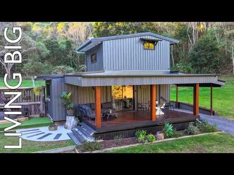 Craftsman Goes All Out Building His Dream Country Cabin