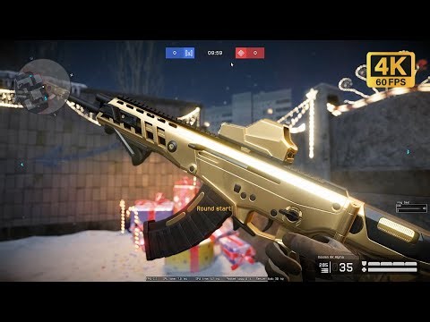 Warface: Clutch (2025) - Multiplayer Gameplay Golden AK Alpha [4K]