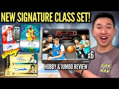 NEW TOPPS SIGNATURE CLASS BASKETBALL DEBUT (CRAZY AUTO PULL)! 😱🔥 2025-26 Hobby & Jumbo Box Review