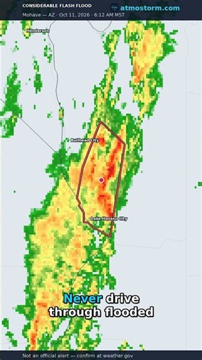 ⛔ EXPIRED — Considerable Flash Flood Warning — Lake Havasu City, AZ