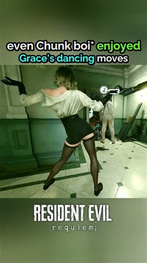 Chunk was really noisy about it - Resident Evil Requiem #residentevilrequiem