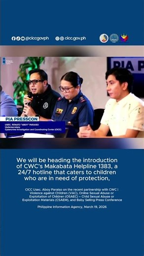 SOUNDBITE | On the recent partnership with CWC | VAC, OSAEC, CSAEM, and Baby Selling