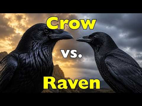 Crow vs. Raven: Can You Actually Tell the Difference?