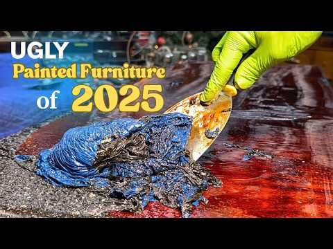 Amazing RESTORATIONS of Painted ANTIQUE Furniture