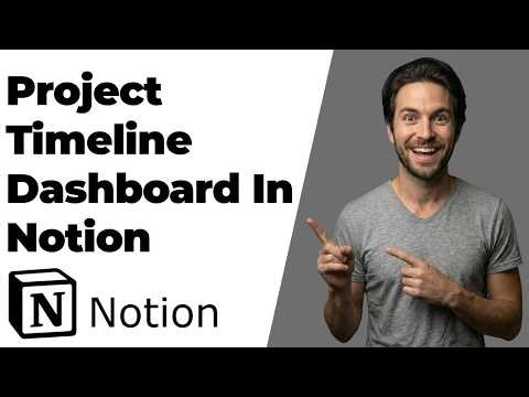 How To Build A Project Timeline Dashboard In Notion (2026 Easy Guide)