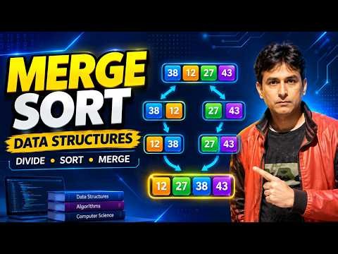Merge Sort | Merge Sort Program in Java | Data Structures | Java Programing | Merge Sort Algorithm