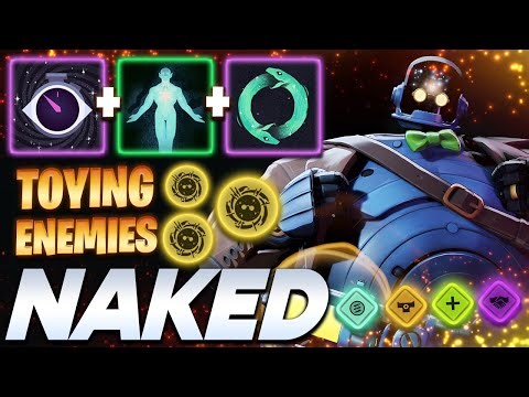 Naked Dynamo TOYING ENEMIES - Deadlock Pro Gameplay & Guides [Watch & Learn]