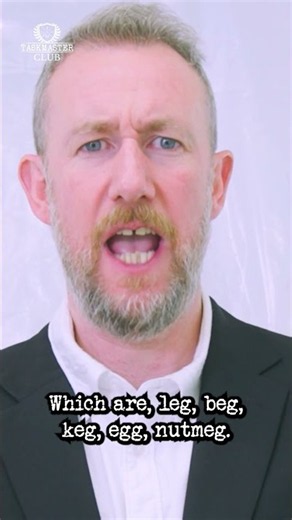 Celebrating Greg, with Alex Horne. # #taskmastereducation #taskmaster