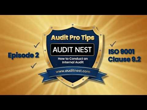 How to Conduct an ISO 9001 Internal Audit | Clause 9.2 Explained