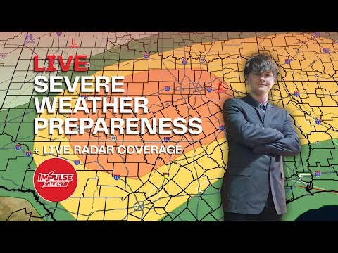 Live Radar & Big severe threat for tomorrow