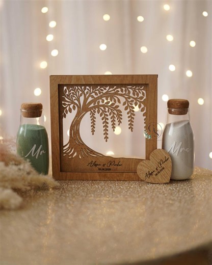 Personalized Wedding Gift for Couple, Anniversary Gift for Husband and Wife, Newlywed Gift - Etsy