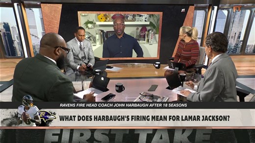 "Everything that has been constructed in Baltimore has been constructed around Lamar." Louis Riddick on what the firing of John Harbaugh means for Lamar Jackson 🏈 | ESPN First Take
