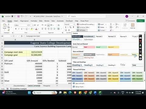 New Perspectives Excel 365 | Module 2: End of Module Project 1 Eugene State College #newperspectives